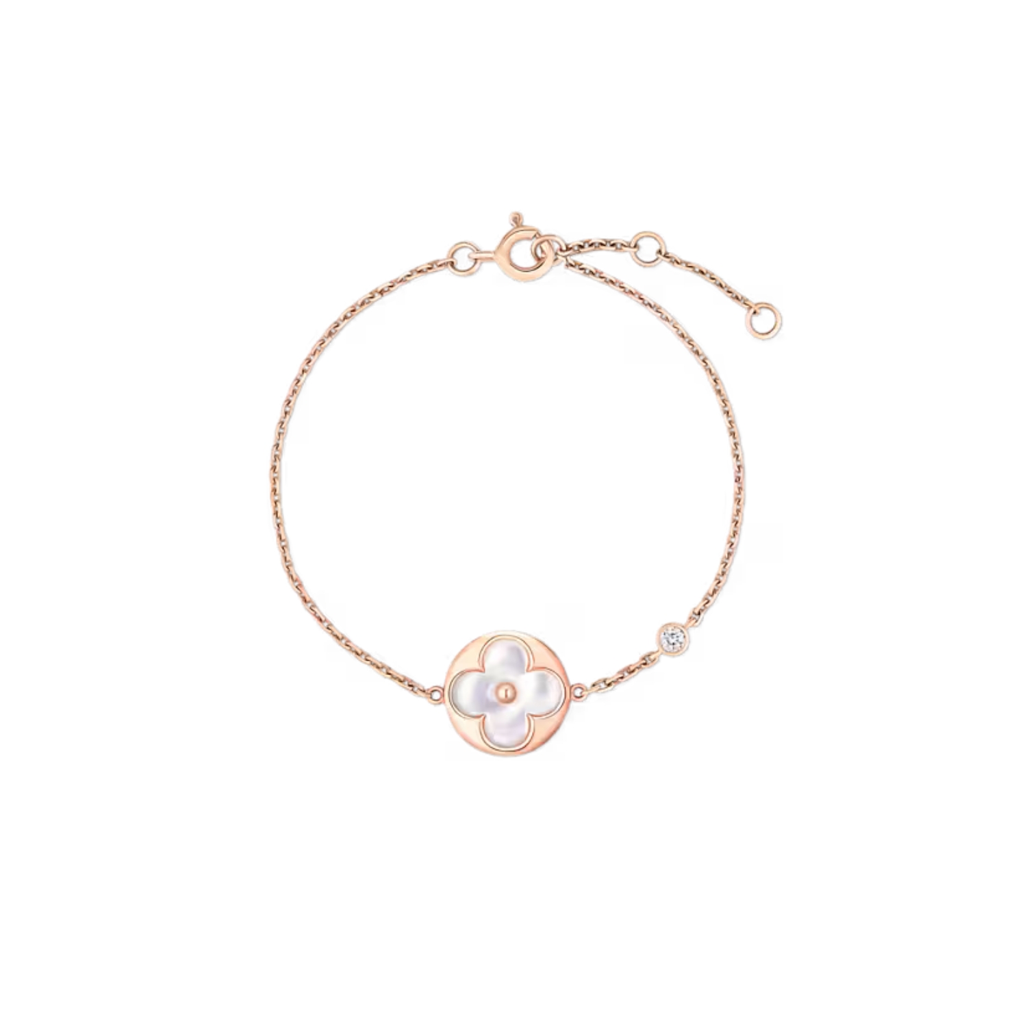 L0vis Vvtt0n Color Blossom BB Sun Bracelet Pink-Toned For Women QA5116