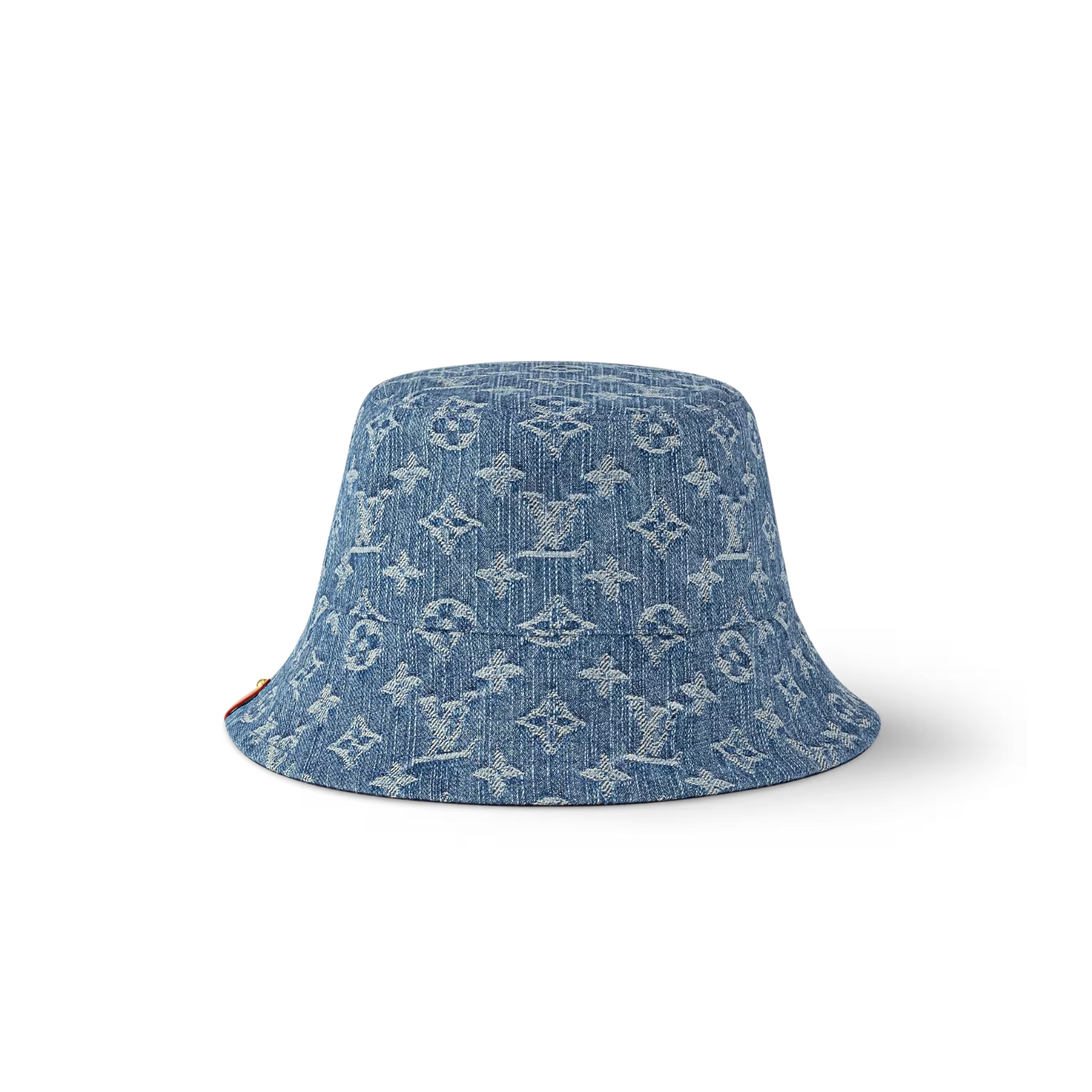 L0vis Vvtt0n Denim Bucket Hat Blue For Women M7951M