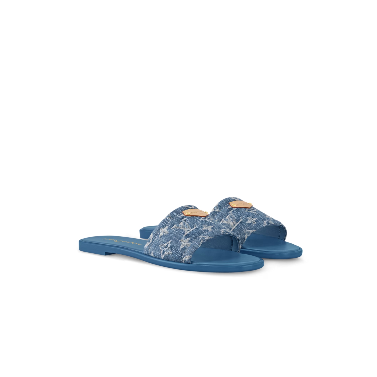 L0vis Vvtt0n Lily Flat Mule Blue For Women 1AGX78