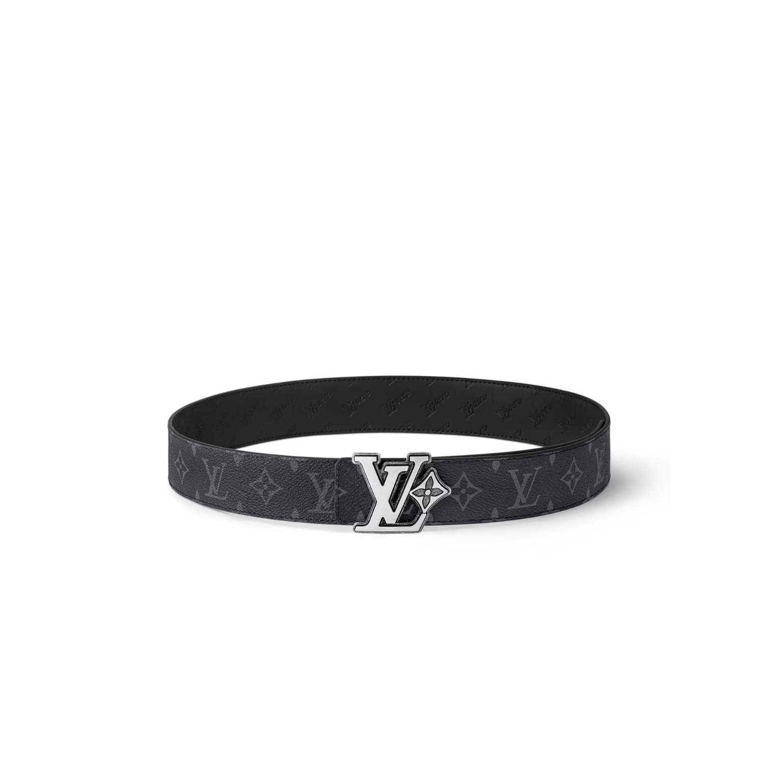 L0vis Vvtt0n LV Flower 40mm Reversible Belt Black For Men M4110V