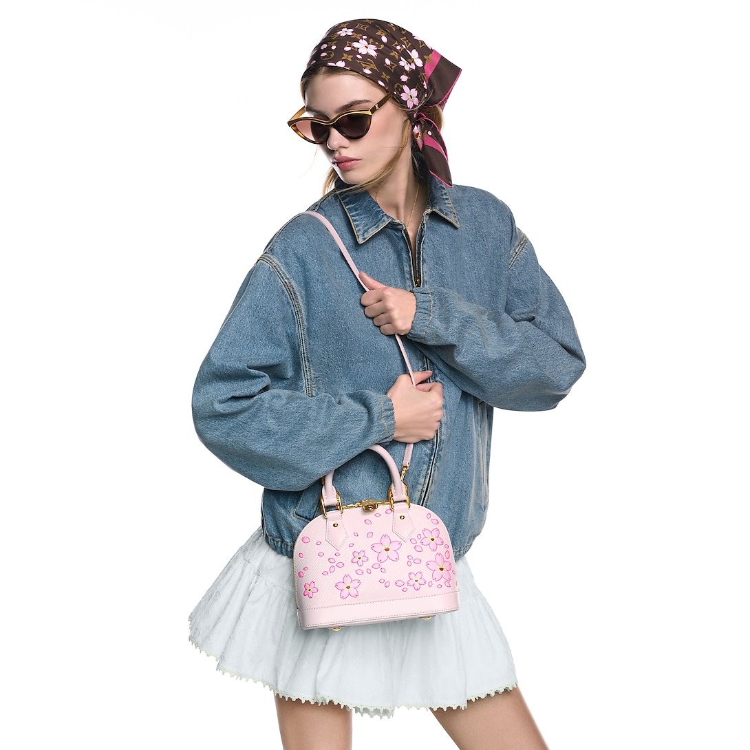 L0vis Vvtt0n LV x TM Alma BB Pink For Women 23.5cm/9.3in – M13104