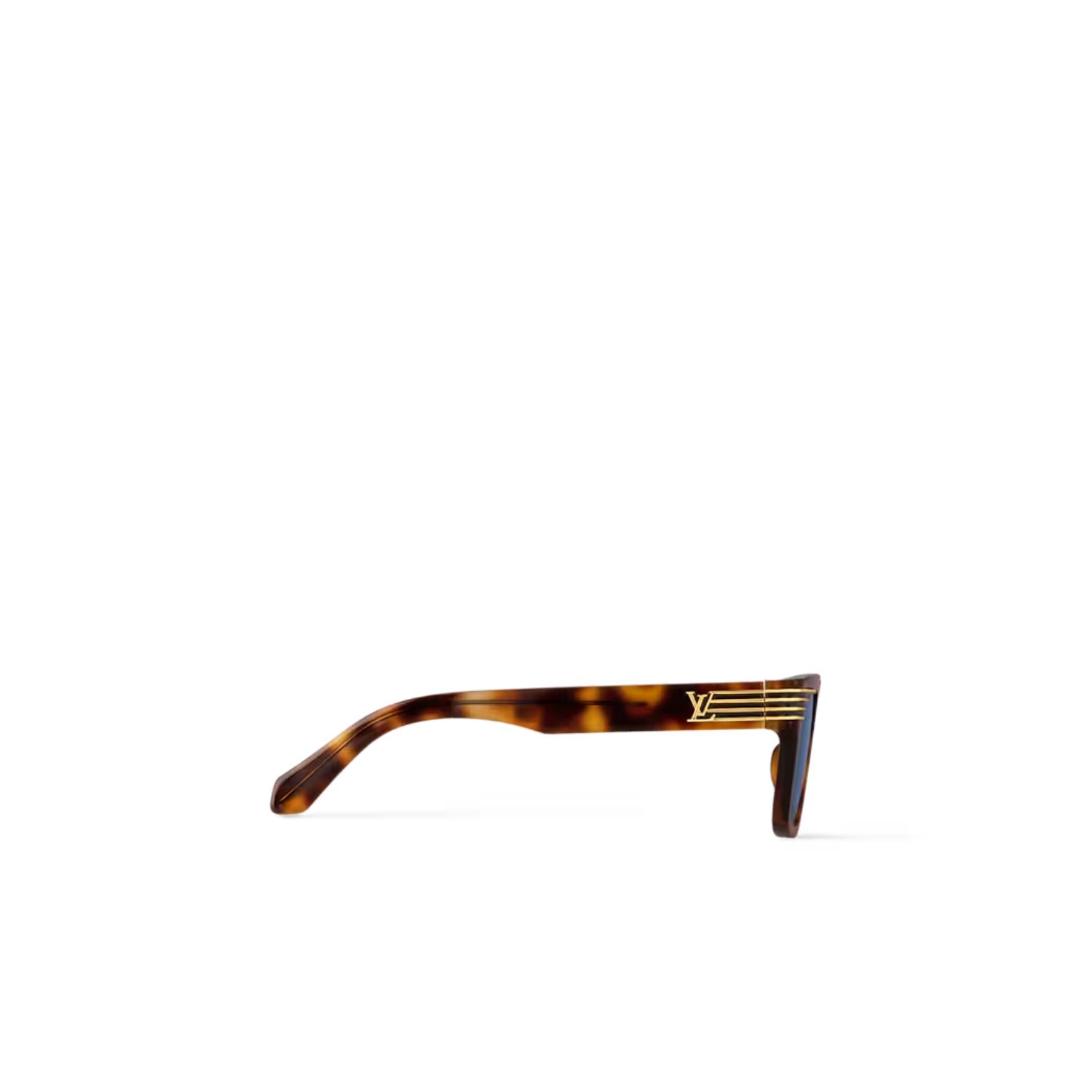 L0vis Vvtt0n Slide Square Sunglasses Chocolate Tortoise For Men – Z2746U