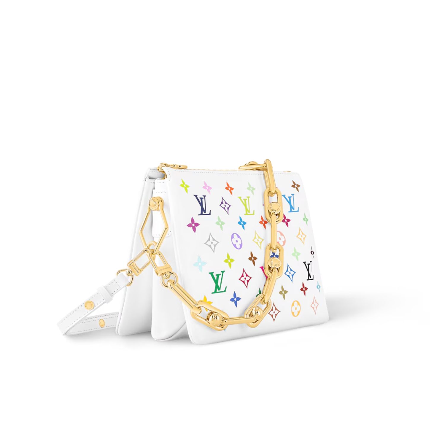 [True-to-ORIGINAL] L0vis Vvtt0n LV x TM Coussin PM Multicolored For Women 26cm/10in – M13233