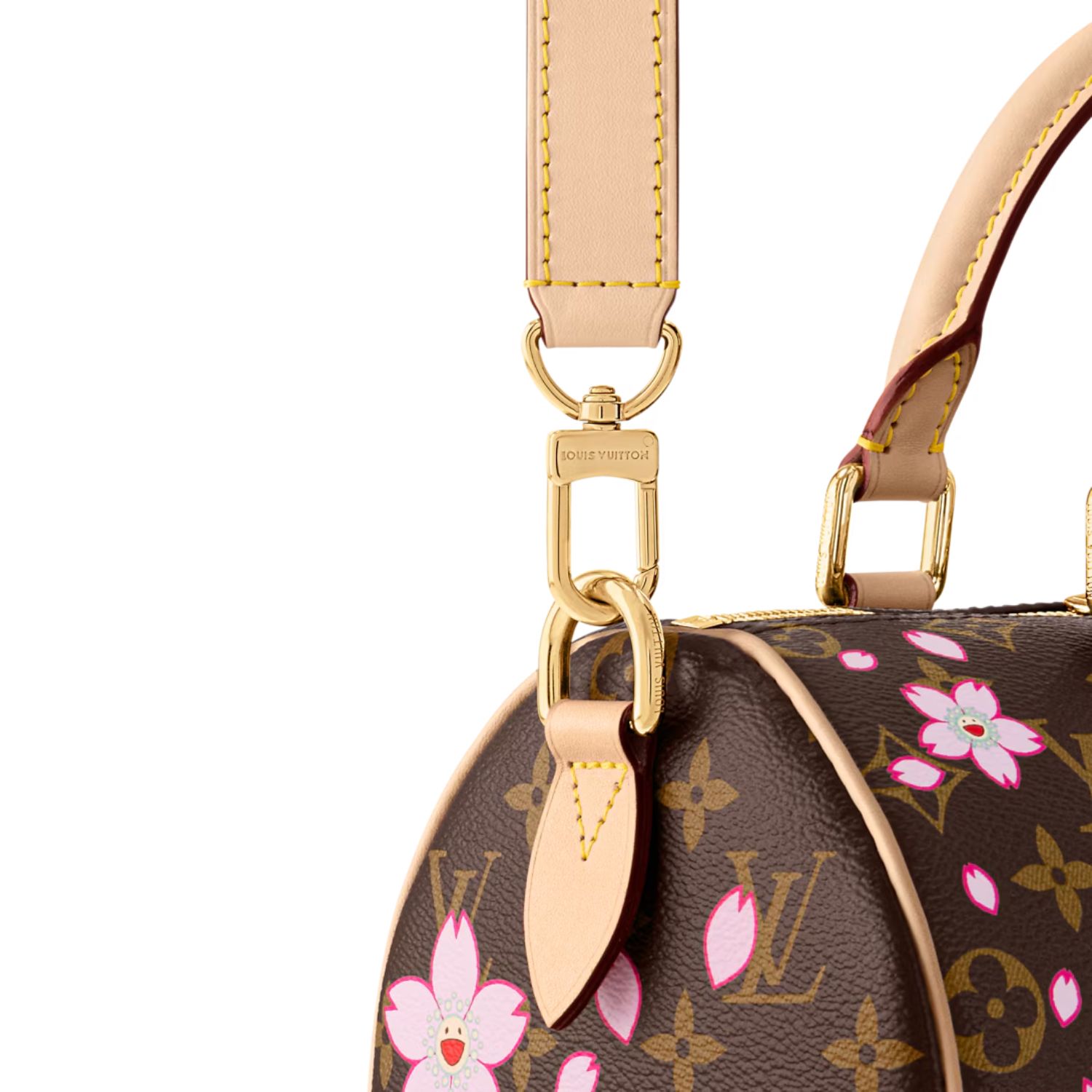 L0vis Vvtt0n LV x TM Speedy Bandoulière 25 Sakura Brown For Women 25cm/9.8in – M14174