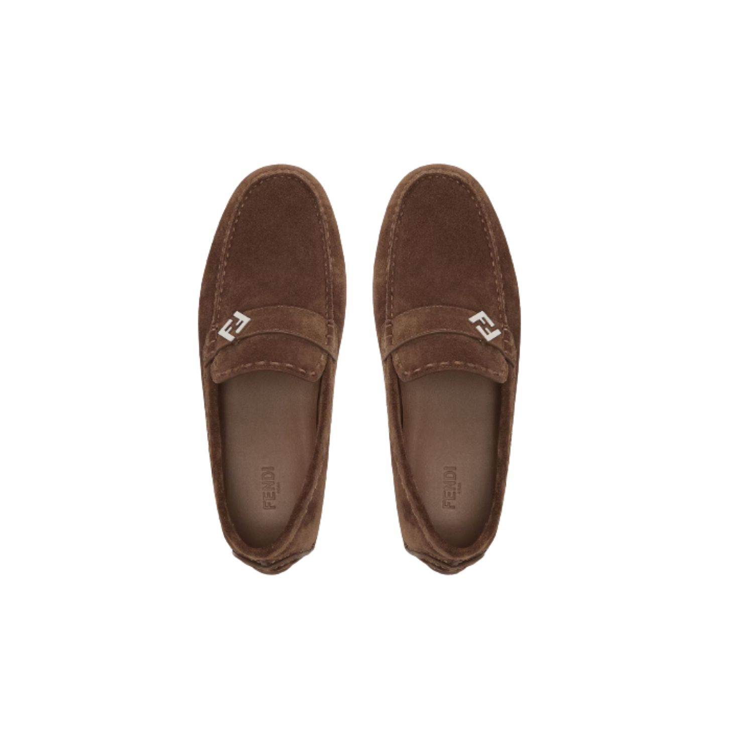 F**di Drivers Loafer Brown For Men – 7D1682QK9F1SJ0
