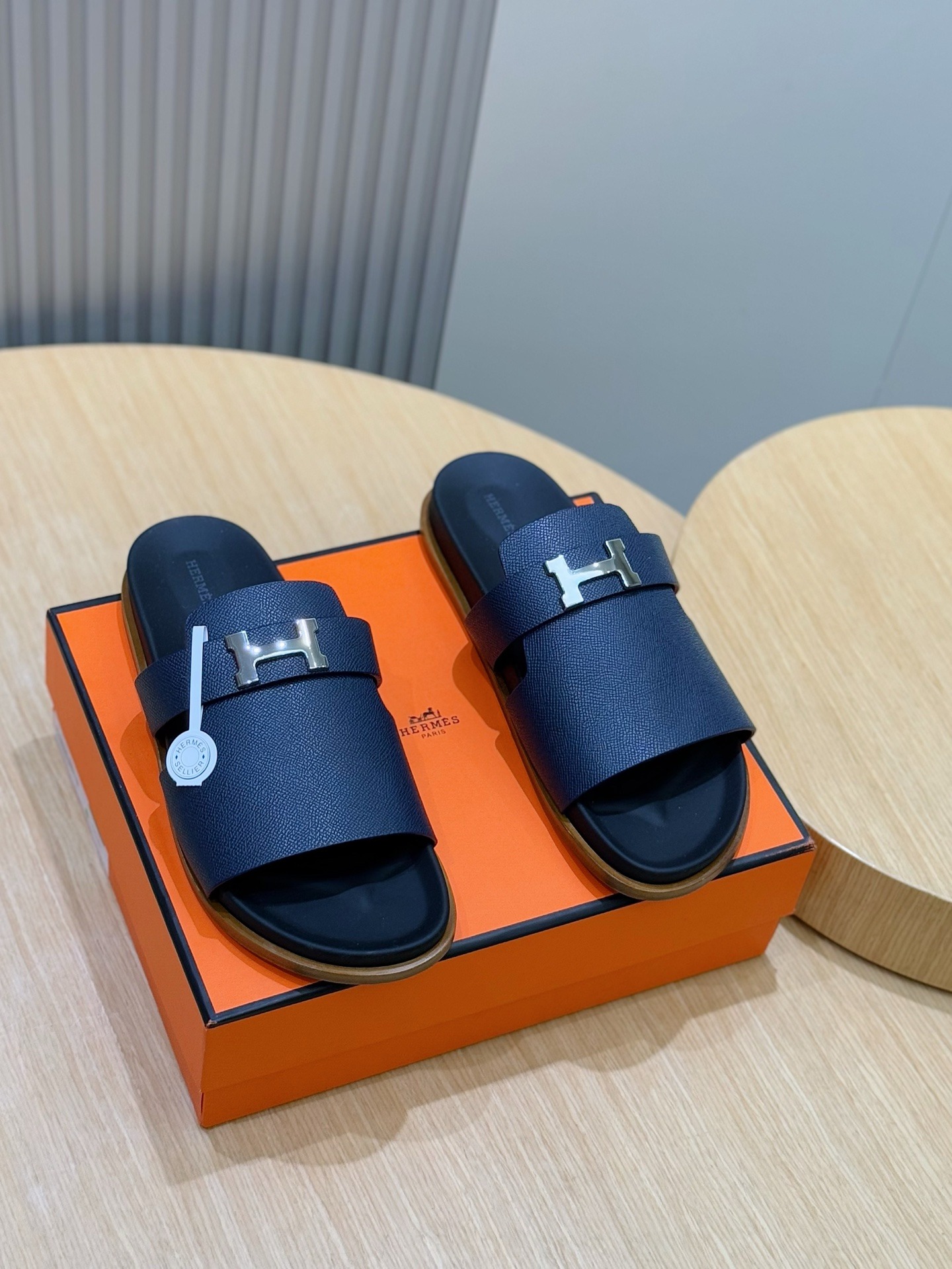 H**me5 Jaures Sandal Navy Blue For Men