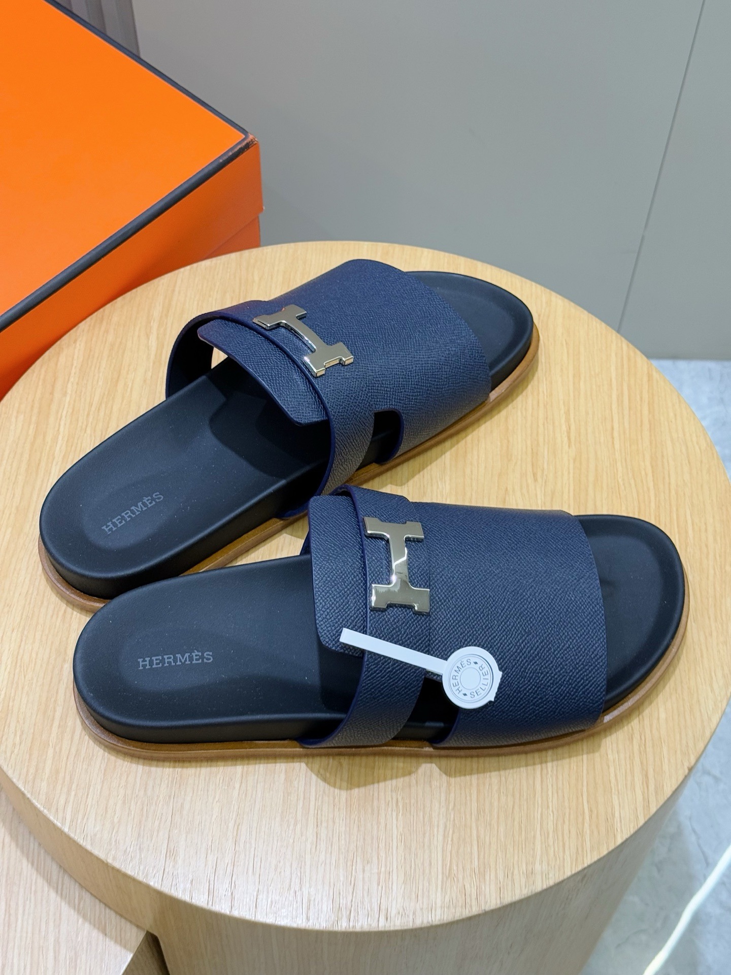 H**me5 Jaures Sandal Navy Blue For Men