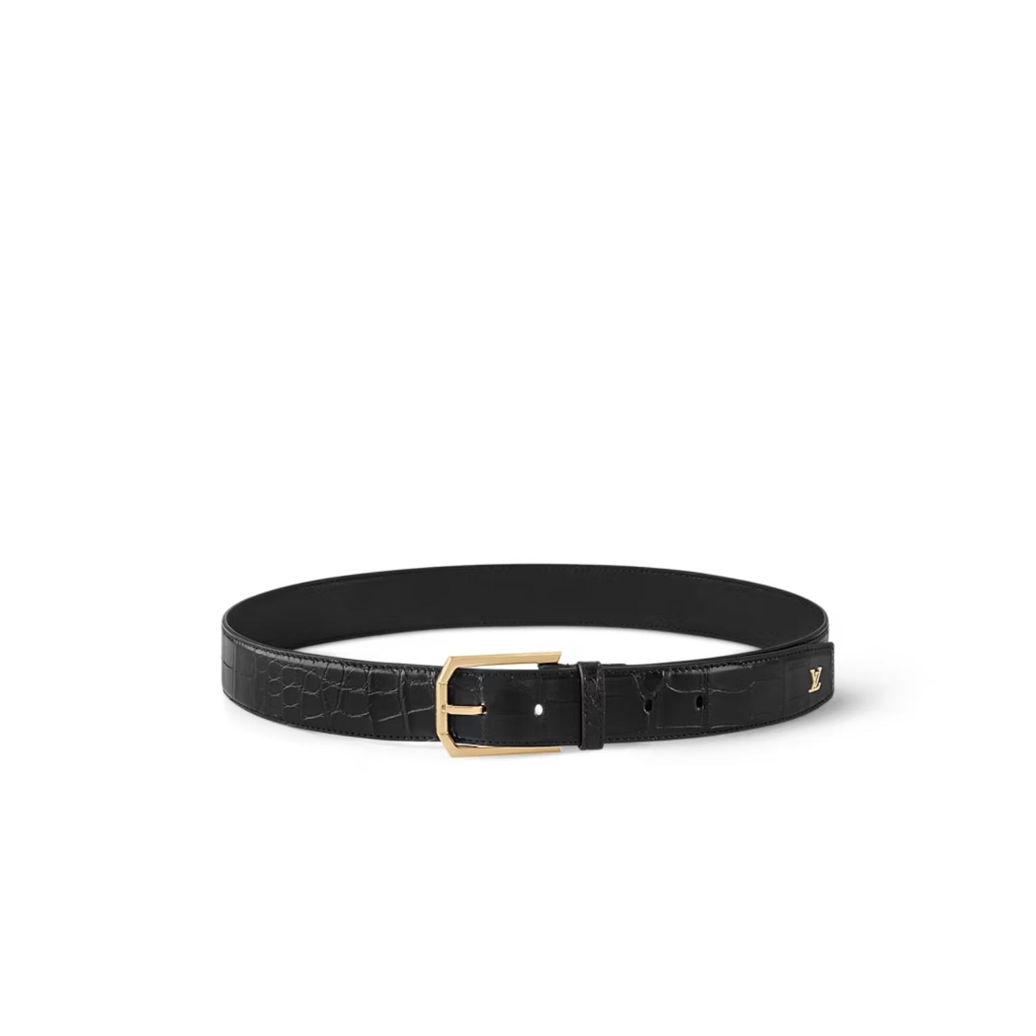 L0vis Vvtt0n Heritage 35mm Belt Black For Men M8709U