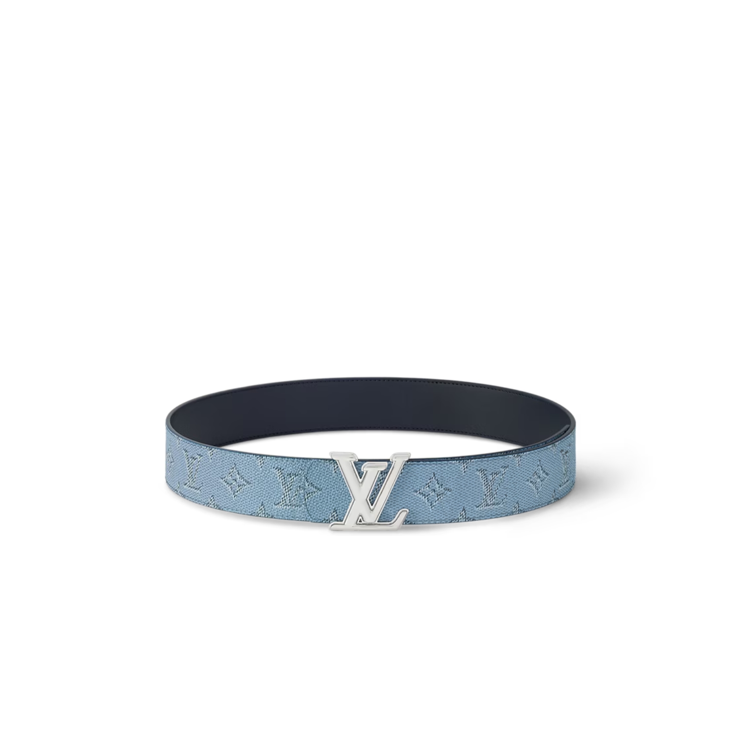 L0vis Vvtt0n LV Dimension 40mm Reversible Belt Blue For Men M4134U