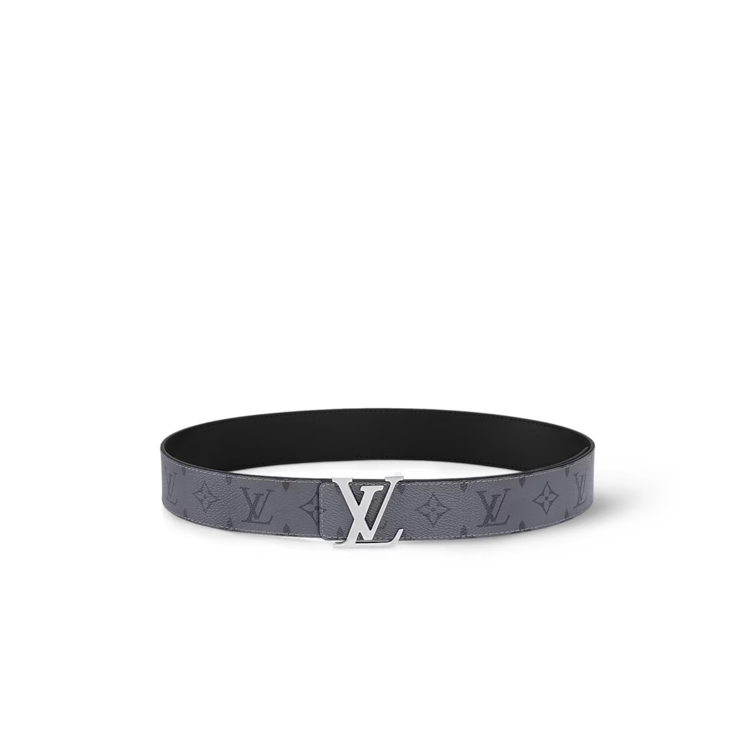L0vis Vvtt0n LV Initiales 40mm Reversible Belt Monogram Eclipse For Men M0285T
