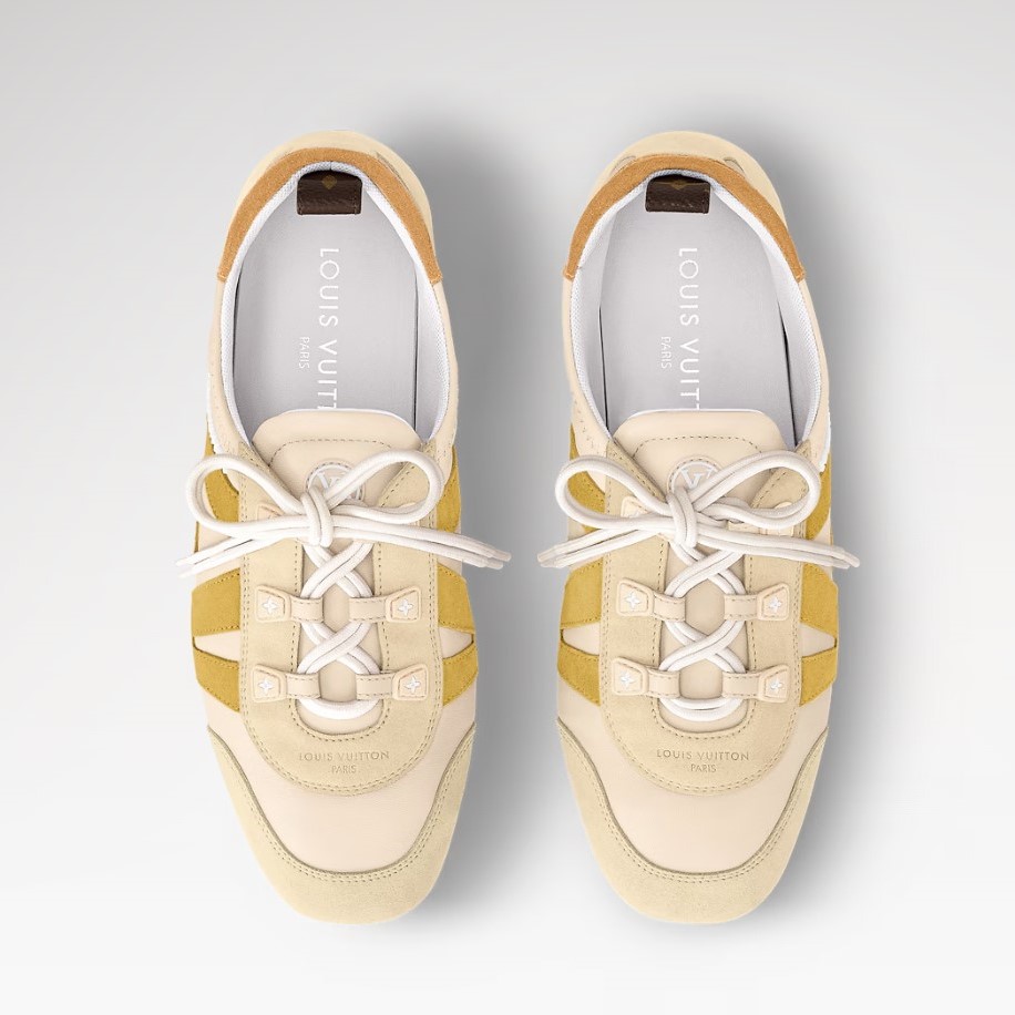 L0vis Vvtt0n LV Sneakerina Light Beige For Women 1AHNEM