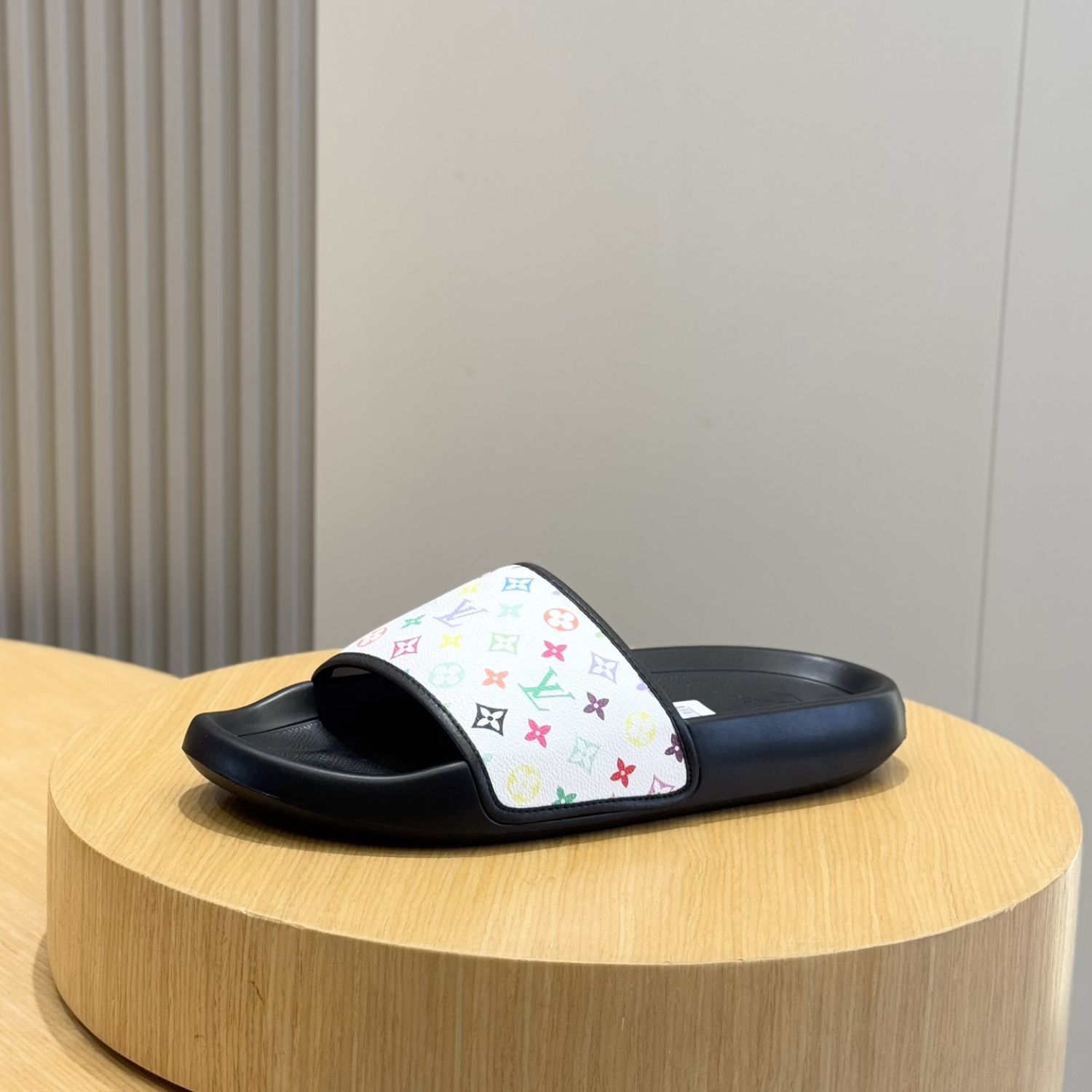 L0vis Vvtt0n Waterfront Mule White Multicolored For Men