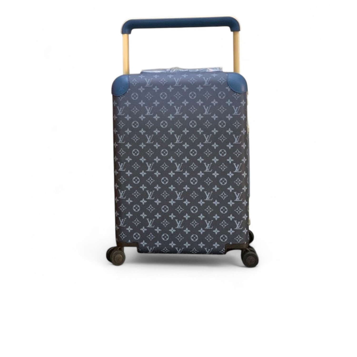 L0vis Vvtt0n Horizon 55 Suitcase Navy Blue For Men 21.7in/55cm