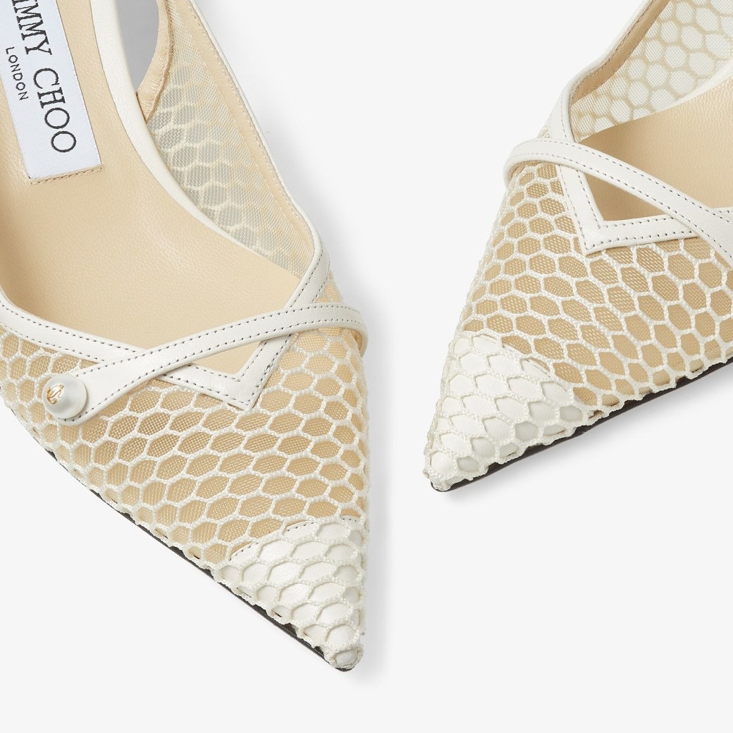 J1m*y Ch00 Amita 45 White/Latte For Women AMITA45NHD