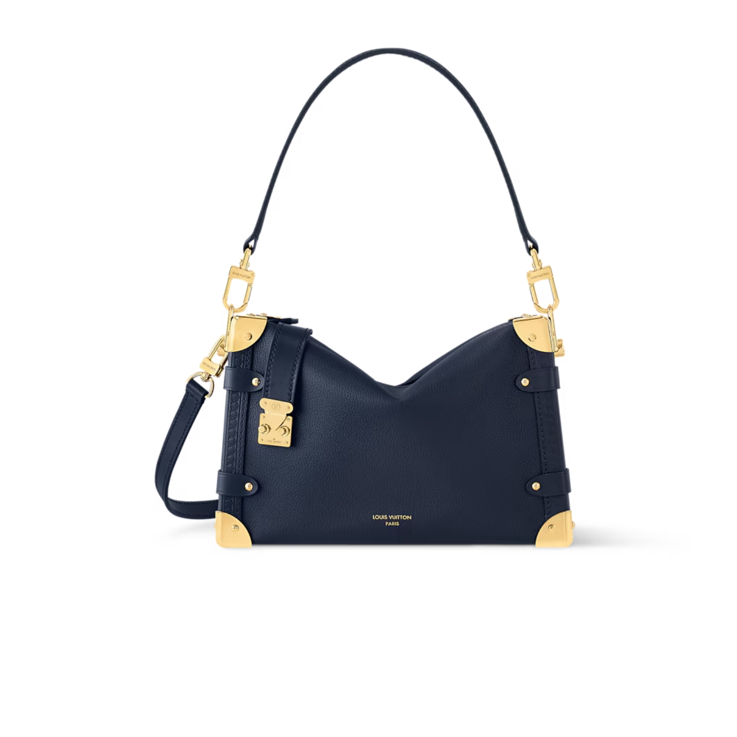 L0vis Vvtt0n Side Trunk MM Navy For Women 9.3in/23.5cm M15226
