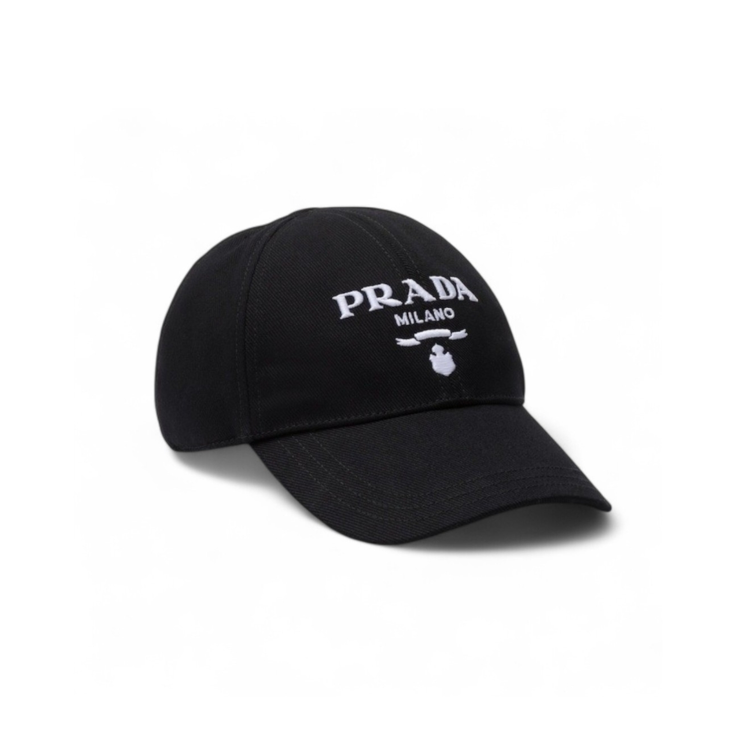 Pra*a Drill Baseball Cap Black For Men 1HC274_2CXL_F0002