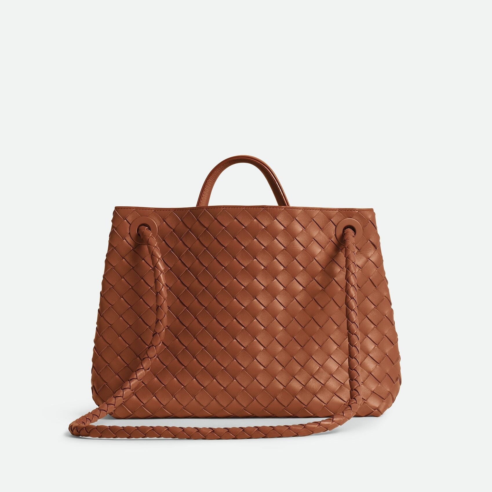 [True-to-ORIGINAL] B0tt*ga Ven*ta Medium Andiamo Amber For Women 32cm/12.6in 766016VCPP12598