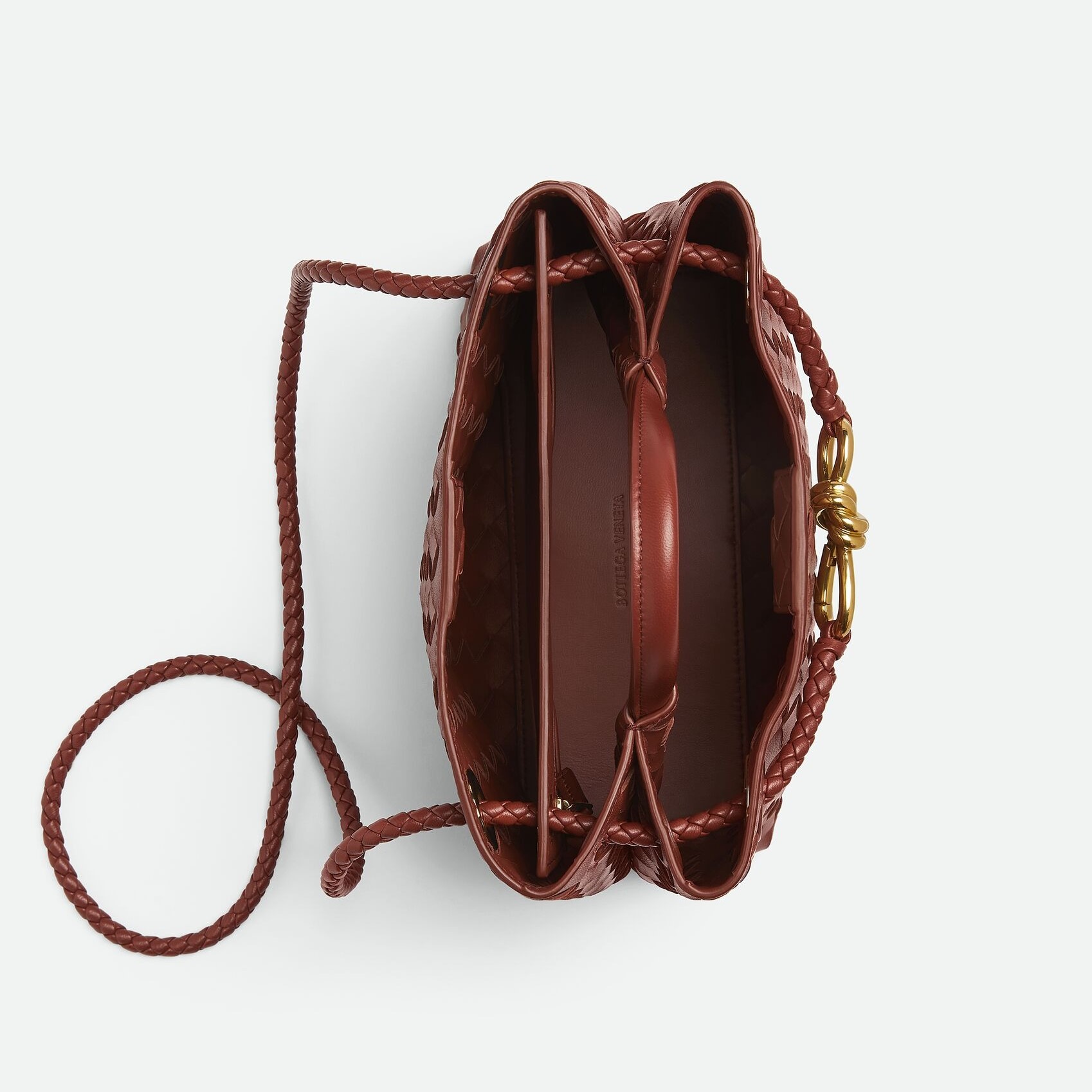 [True-to-ORIGINAL] B0tt*ga Ven*ta Small Andiamo Sapele For Women 25cm/9.8in 766014VCPP12507