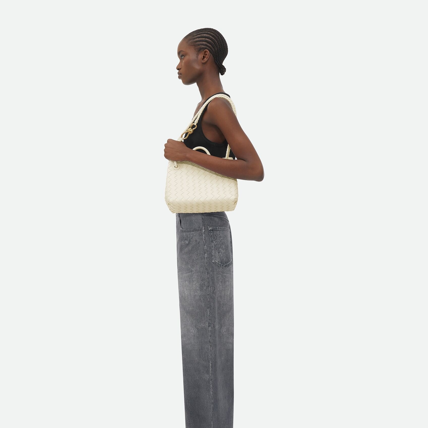 [True-to-ORIGINAL] B0tt*ga Ven*ta Small Andiamo Sea Salt For Women 25cm/9.8in 766014VCPP19211