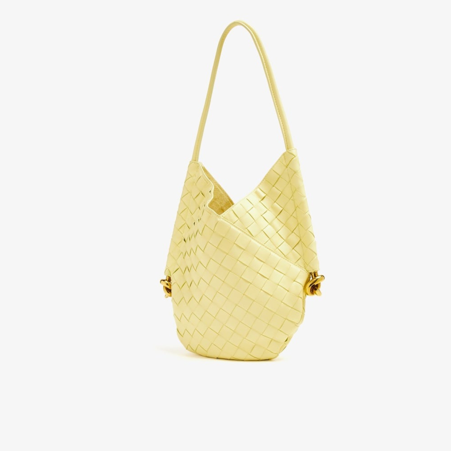 [True-to-ORIGINAL] B0tt*ga Ven*ta Small Solstice Yellow For Women 26cm/10.2in 740898VCPP17455