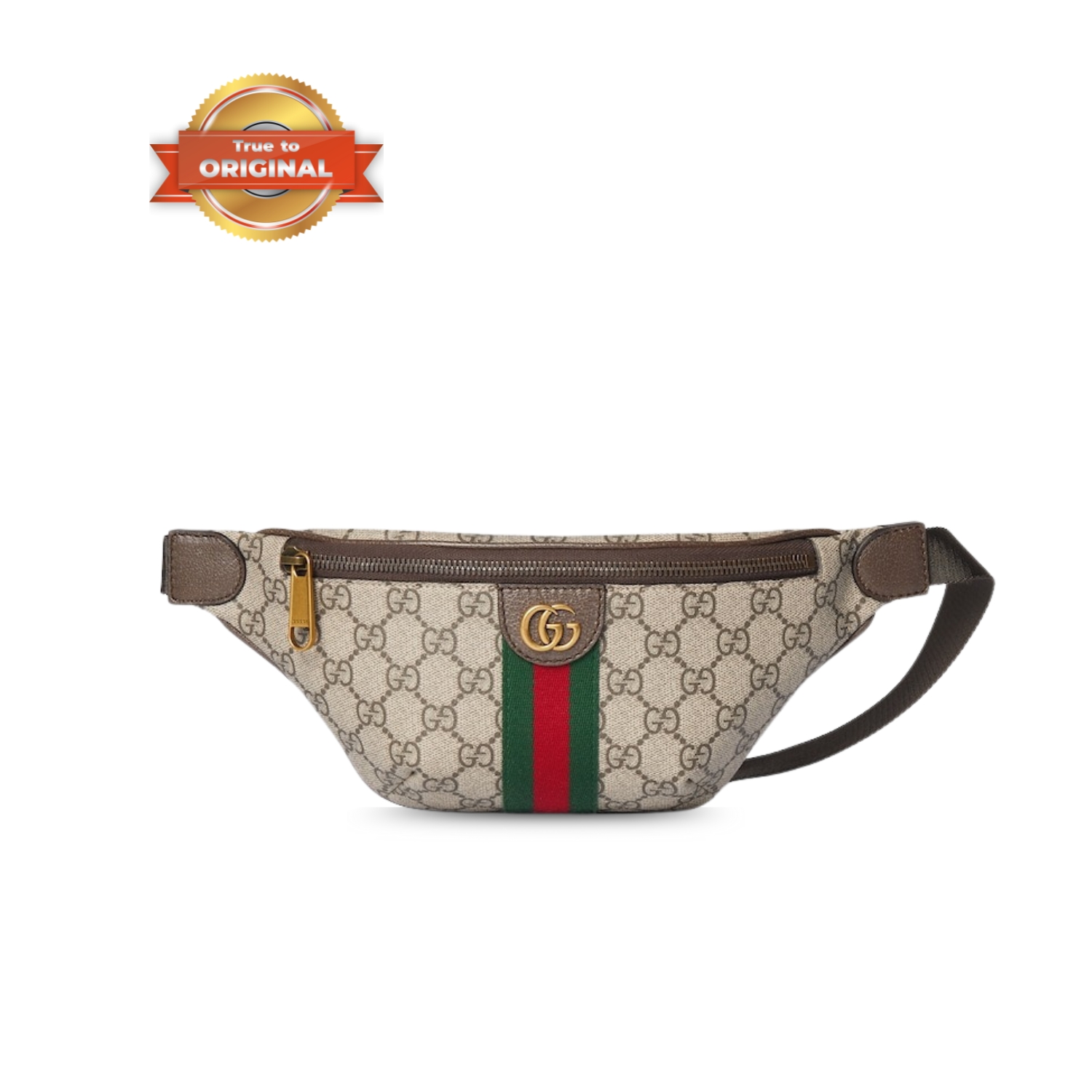 [True-to-ORIGINAL] Gvc*1 Ophidia Small Belt Bag Beige GG Canvas For Men 30cm/11.8in 839106 FAEOF 9745