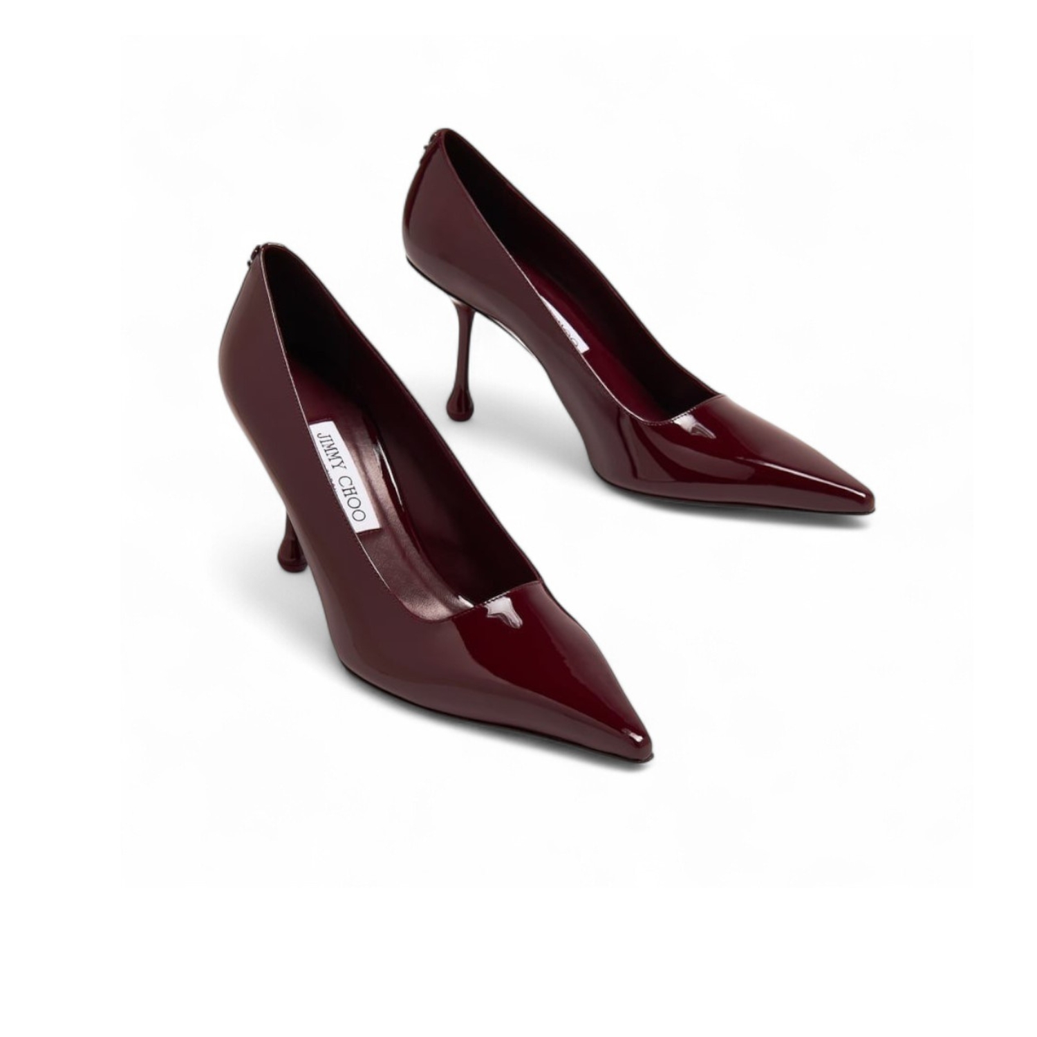 J1m*y Ch00 Ixia 80 Pumps Garnet For Women IXIA80PAT