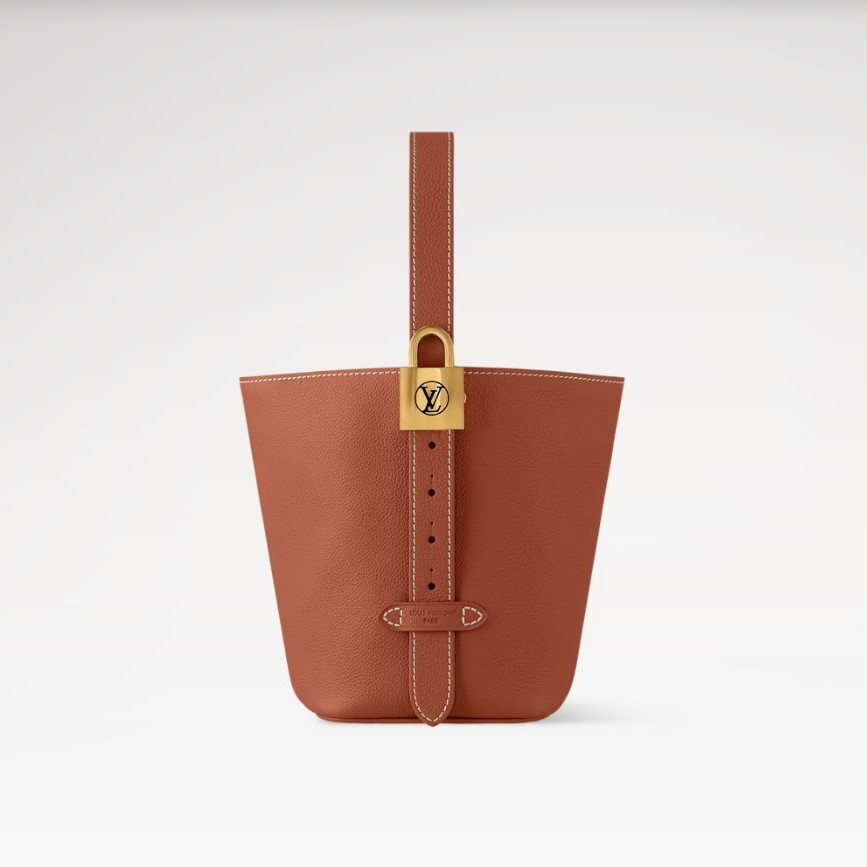 L0vis Vvtt0n Low Key All In BB Cognac For Women 6.3in/16cm M14416