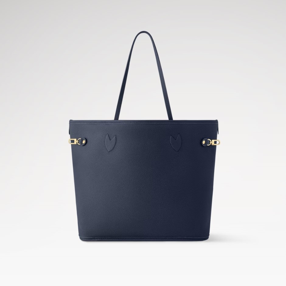 L0vis Vvtt0n Neverfull Inside Out MM Navy For Women 12.2in/31cm M14994