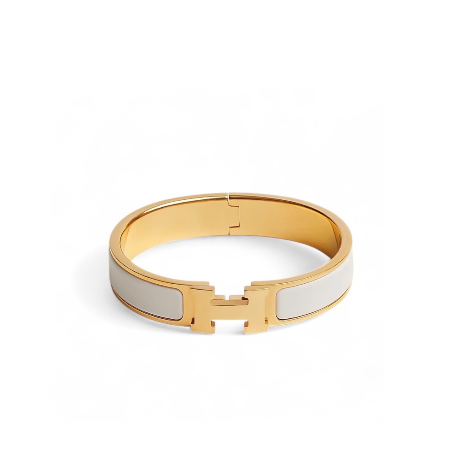 H**me5 Clic H Bracelet Blanc H700001F 31PM