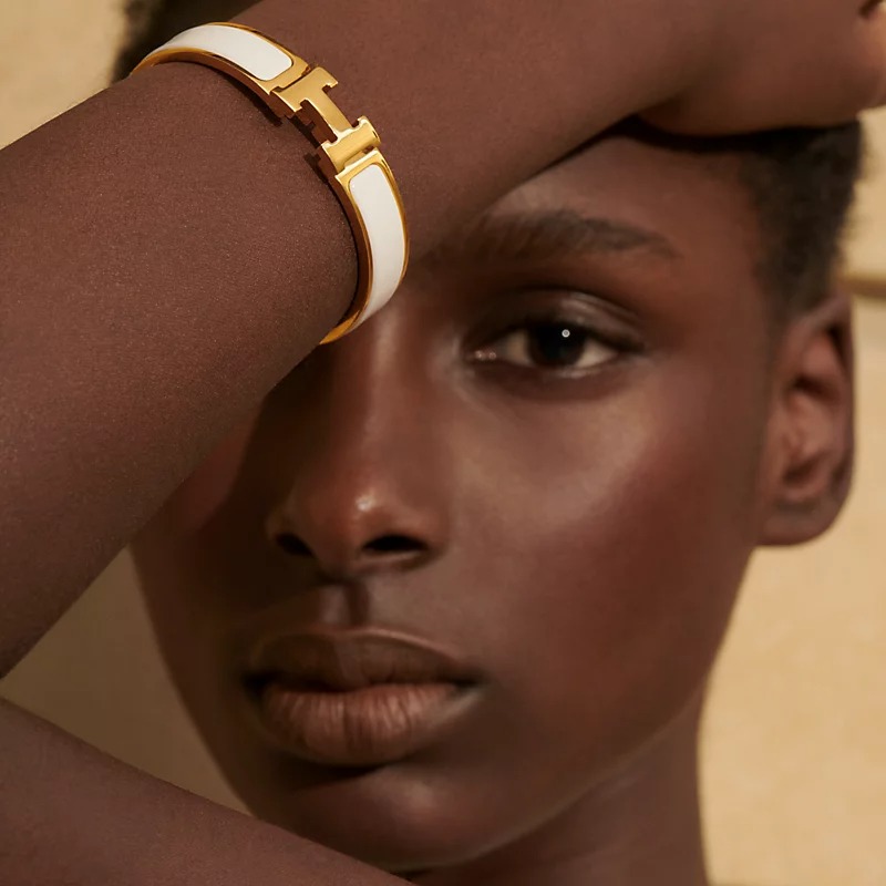 H**me5 Clic H Bracelet Blanc H700001F 31PM