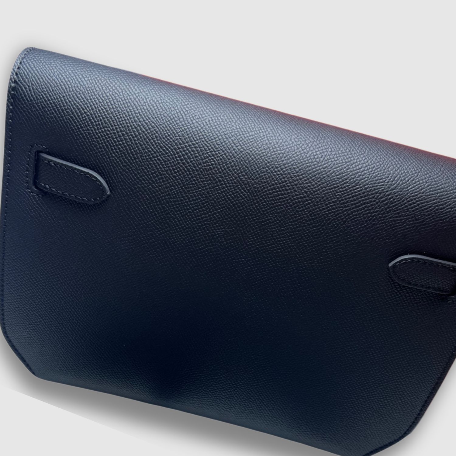 H**me5 Garden Kelly Depeches 25 Pouch Silver Hardware Black For Men – 25.4cm/10in