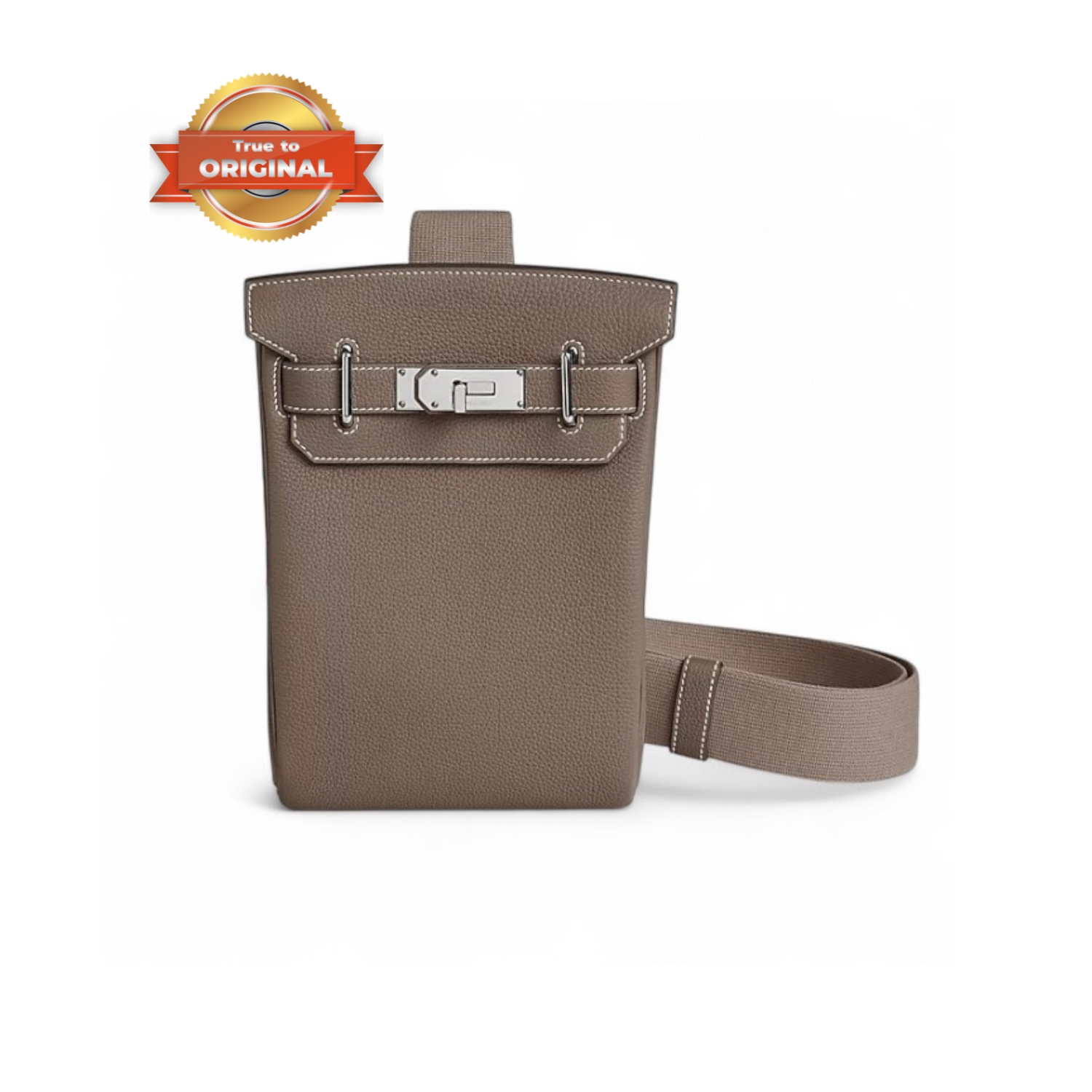 [True-to-ORIGINAL] H**me5 Hac A Dos PM Backpack Étoupe For Men 7.1in/18cm H083589CK18