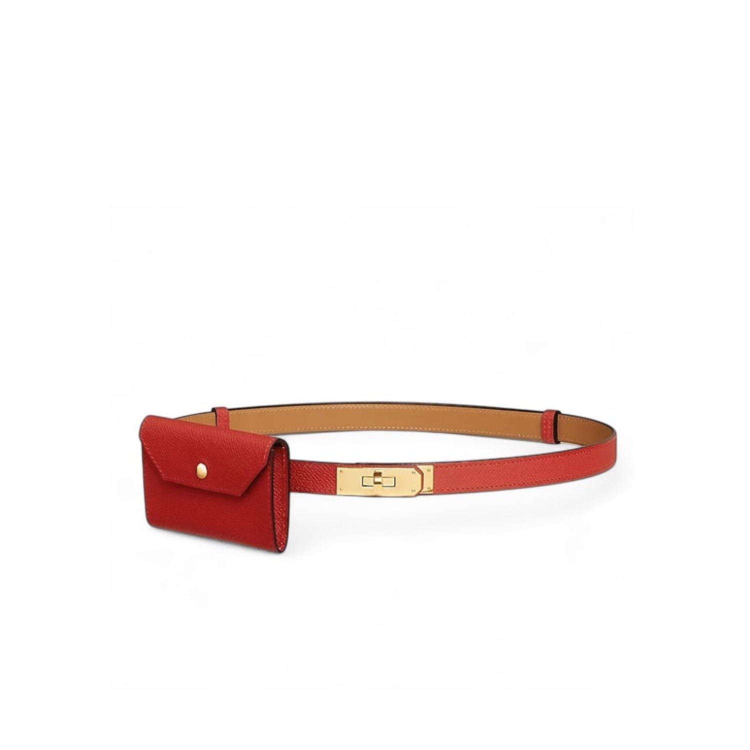 H**me5 Kelly Pocket 18 Belt Rouge Radieux For Women H081120CCO5