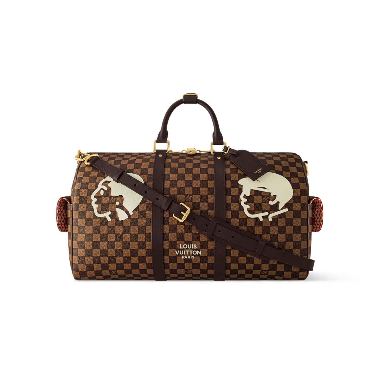 L0vis Vvtt0n Keepall Bandoulière 50 Damier Bag Brown 50cm/20in – N40799