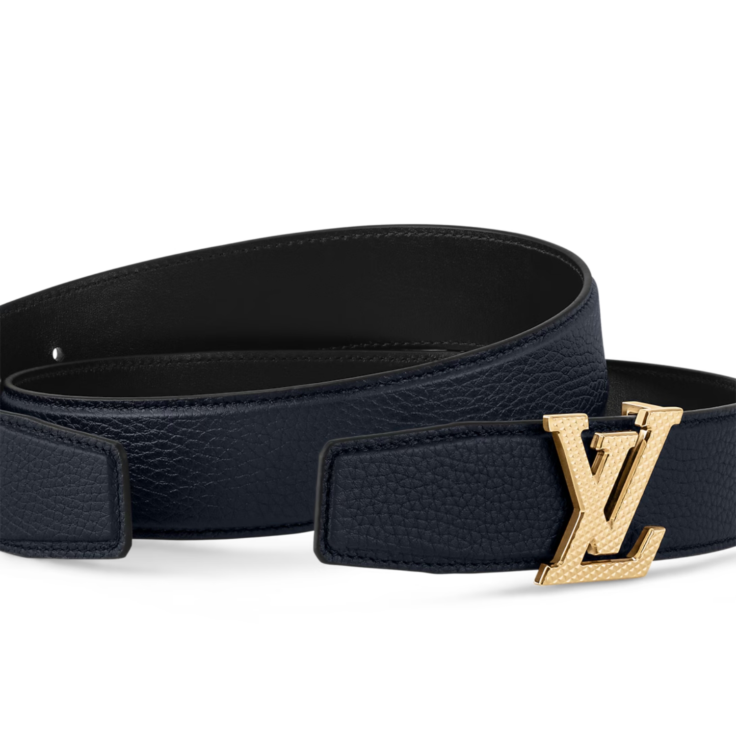L0vis Vvtt0n LV Heritage 35mm Reversible Belt Black For Men M8563U
