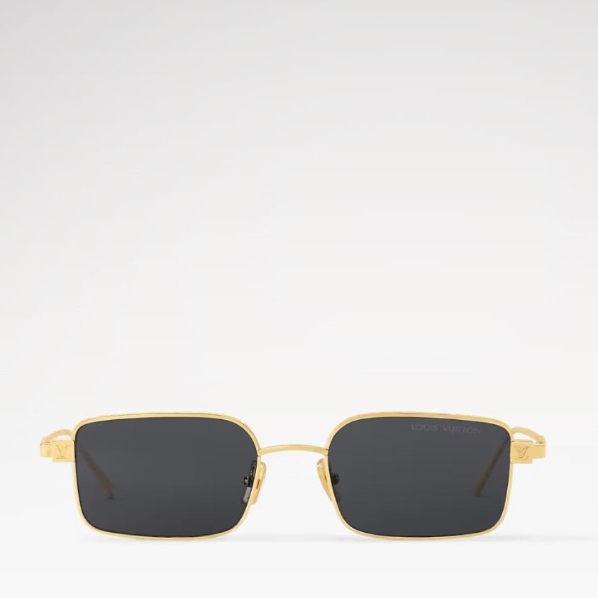 L0vis Vvtt0n LV Pure Low Square Sunglasses Black Z2744U