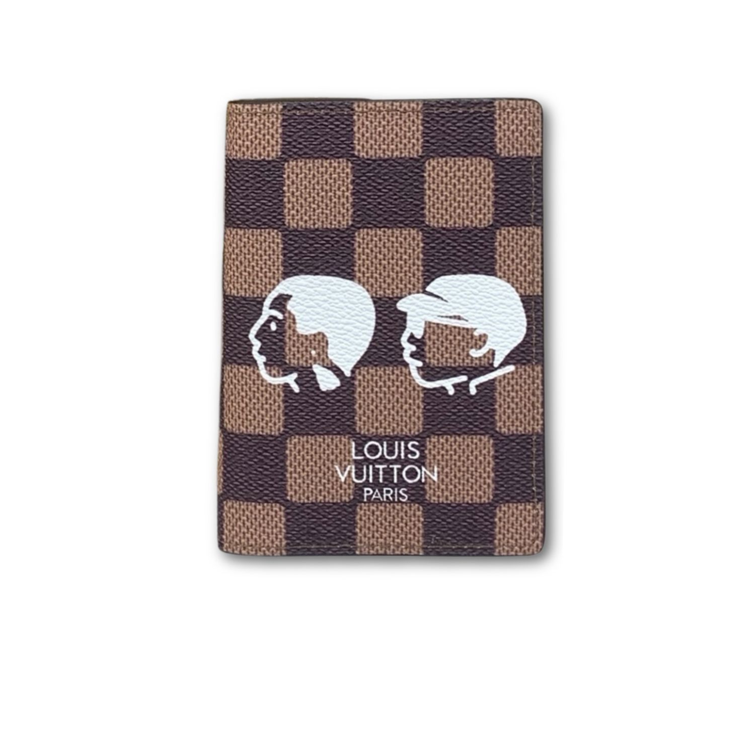 L0vis Vvtt0n Pocket Organizer Damier Wallet Brown 11.1cm/4.4in – N40776