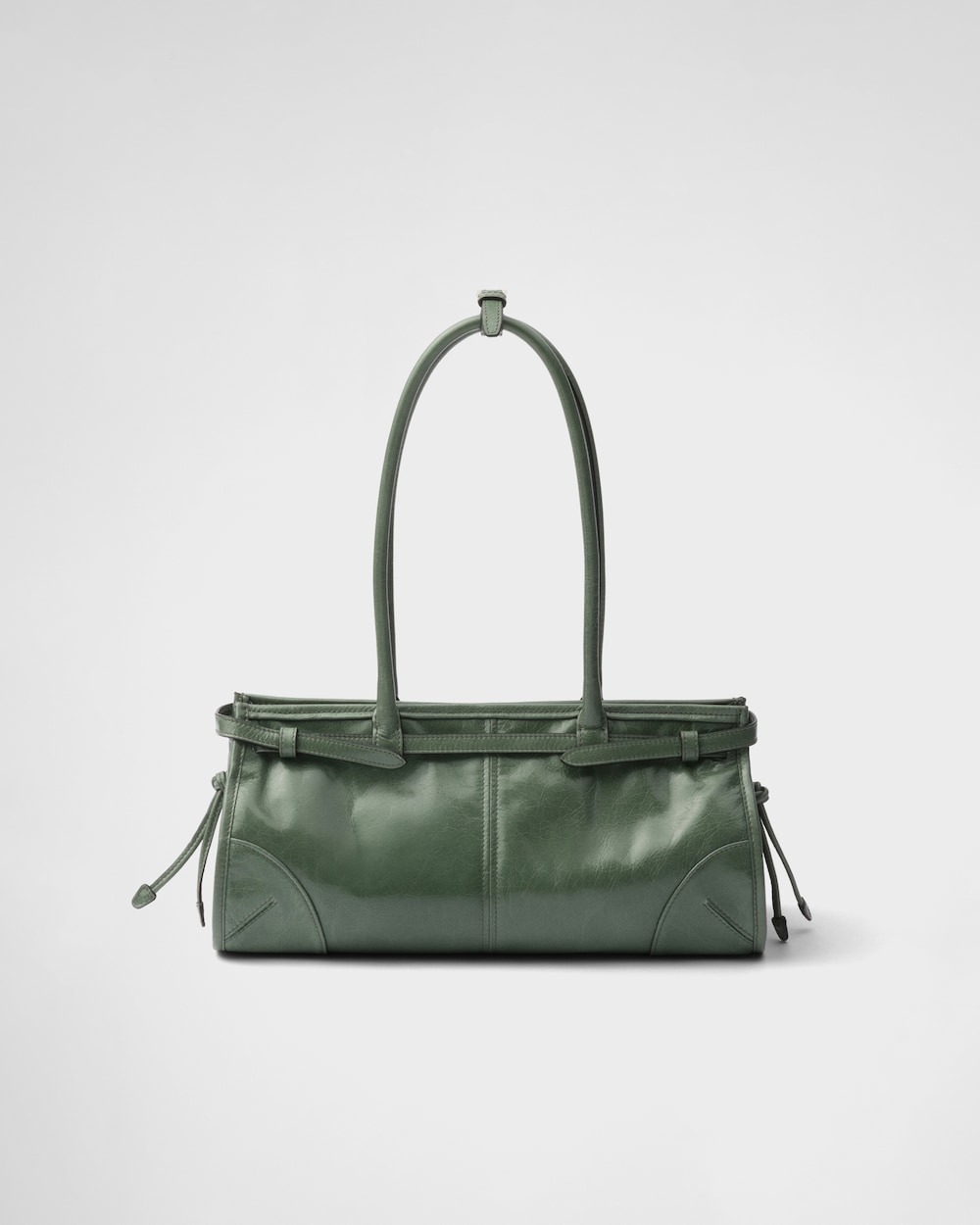 [True-to-ORIGINAL] Pra*a Bonnie Medium Shoulder Bag Sage 32cm/13in – 1BA426_2CYR_F014J_V_MOO