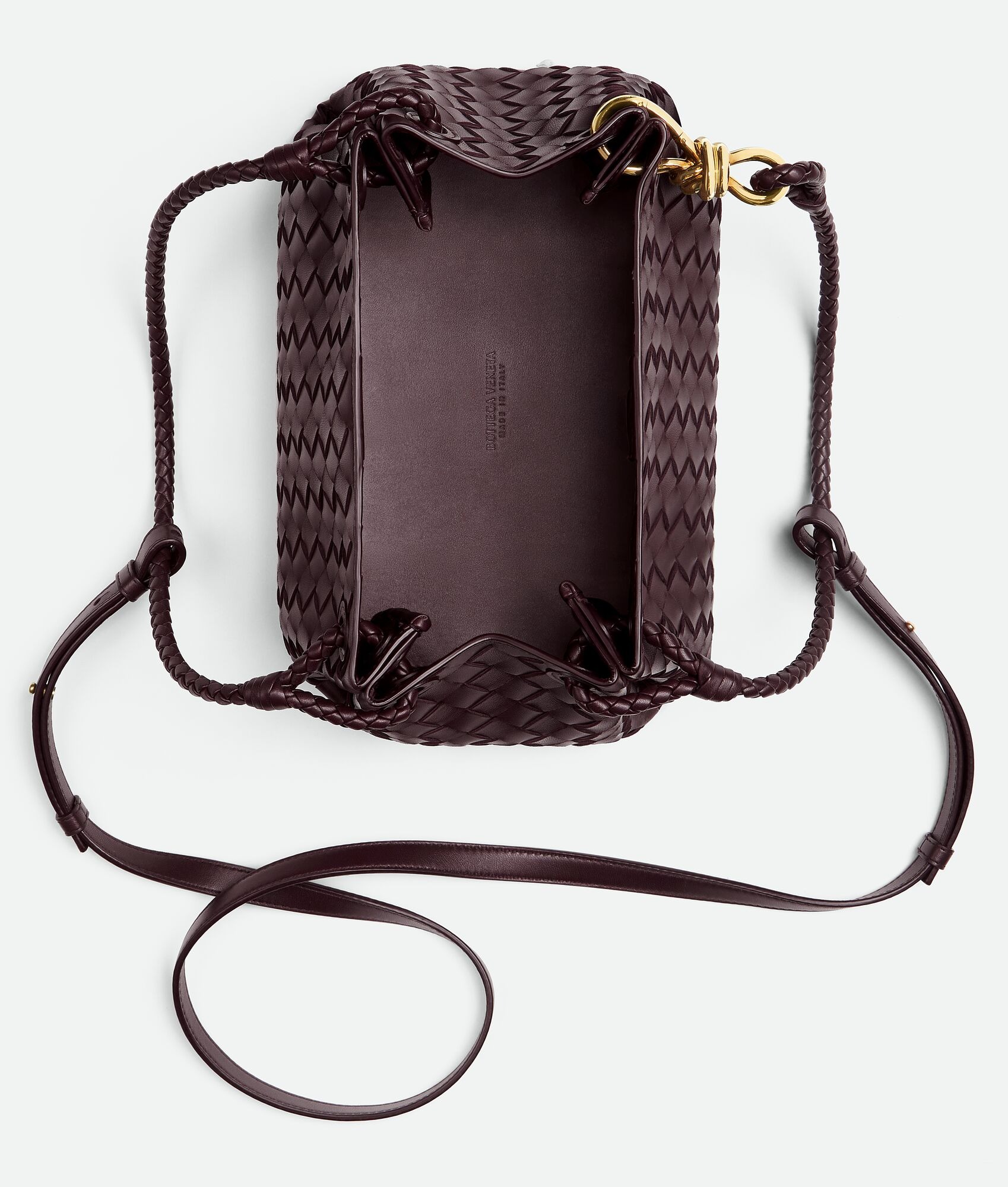 [True-to-ORIGINAL] B0tt*ga Ven*ta Medium Parachute Dark Barolo For Women 29.5cm/11.6in 835921VCPPT2264