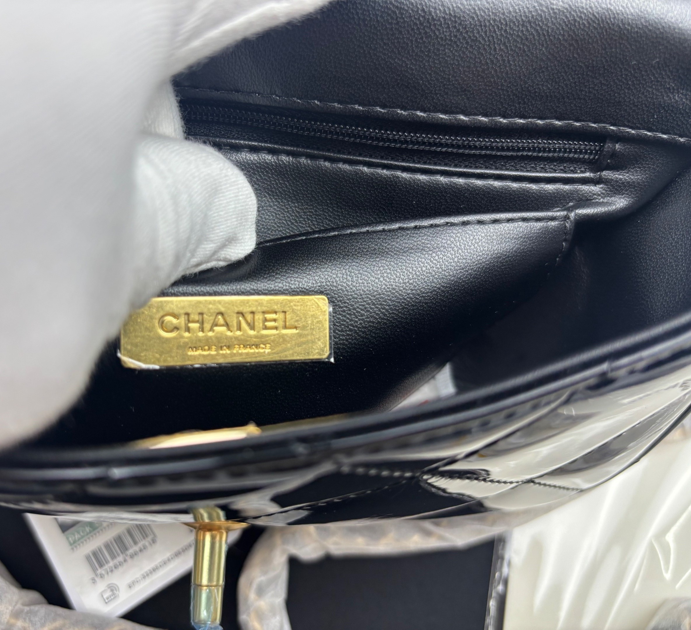 [True-to-ORIGINAL] Ch**el Mini Flap Bag With Top Handle Black For Women 7.3in/18.5cm AS5805-B21985-94305