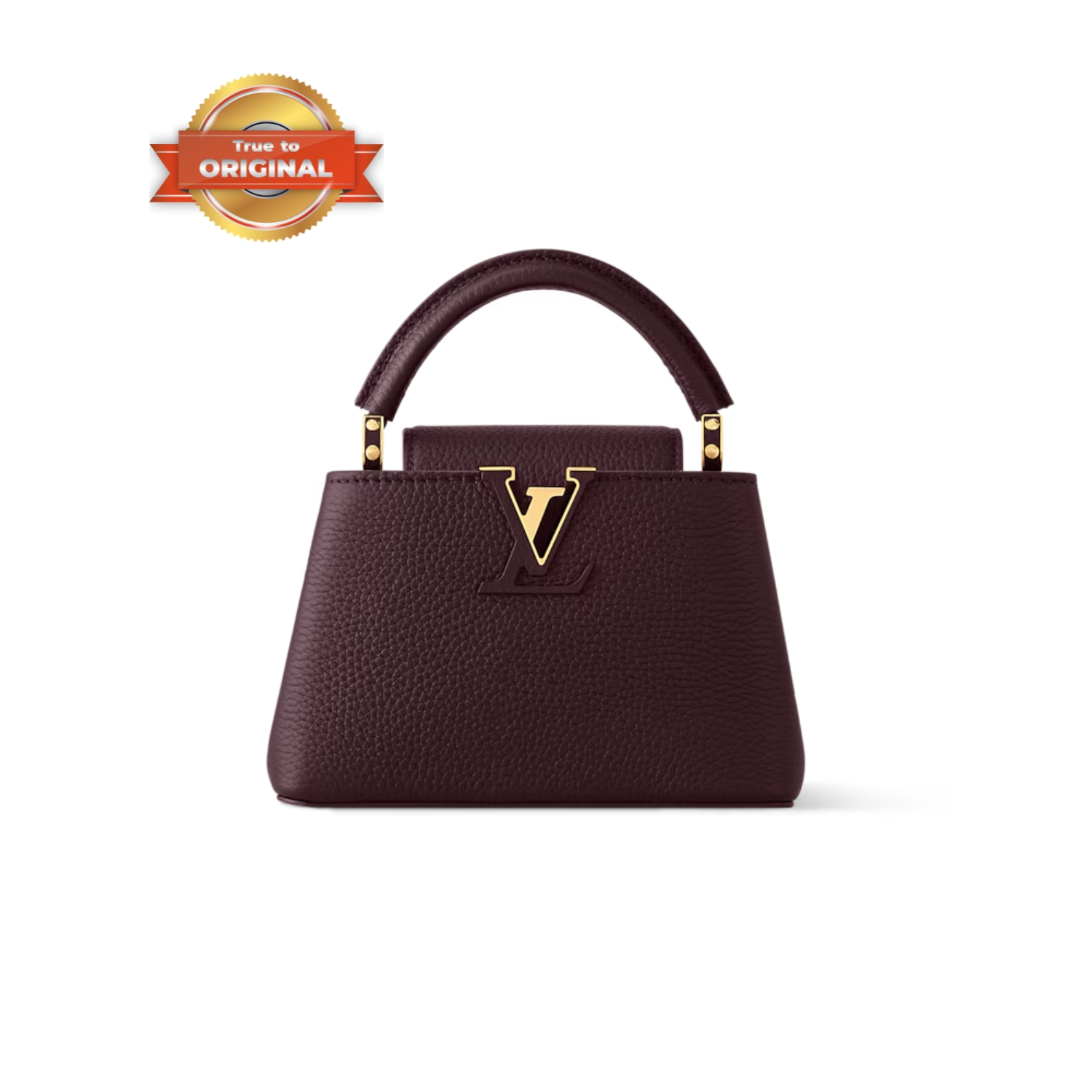 [True-to-ORIGINAL] L0vis Vvtt0n Capucines Mini Wine Red For Women 21cm/8.3in M25893