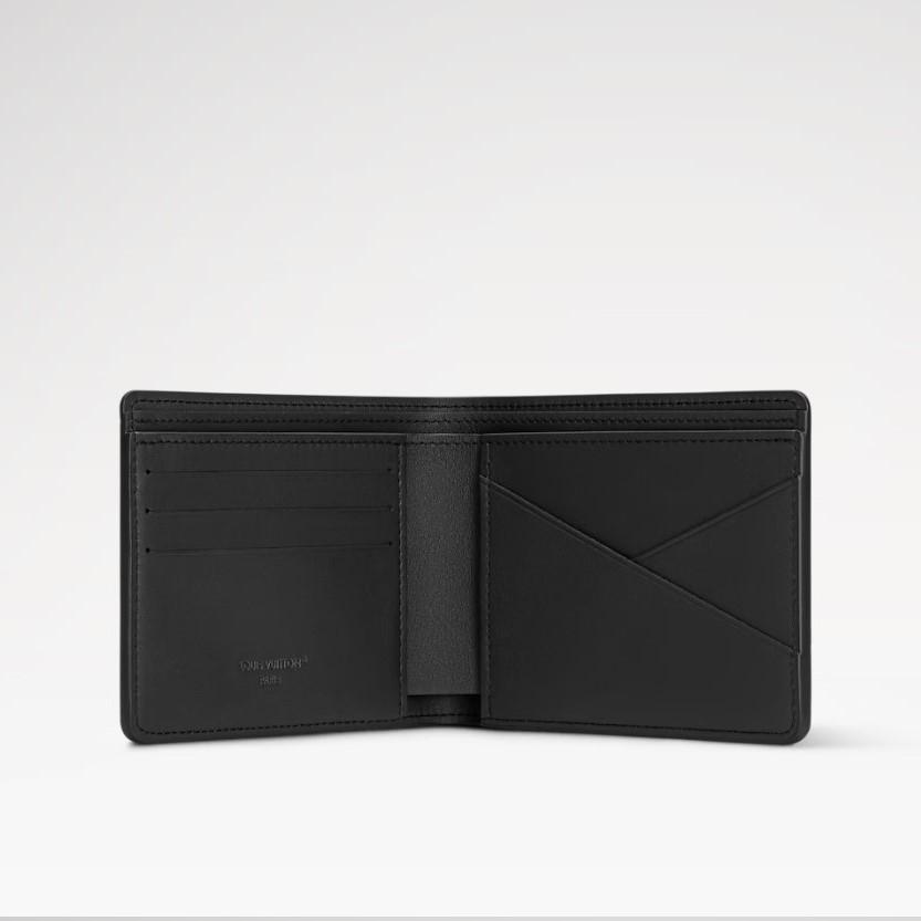 L0vis Vvtt0n Multiple Wallet Black For Men 4.5in/11cm M25945