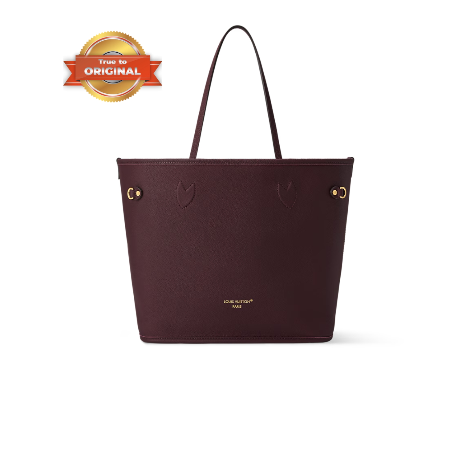 [True-to-ORIGINAL] L0vis Vvtt0n Neverfull Inside Out MM Monogram Wine For Women 31cm/12.2in M25663