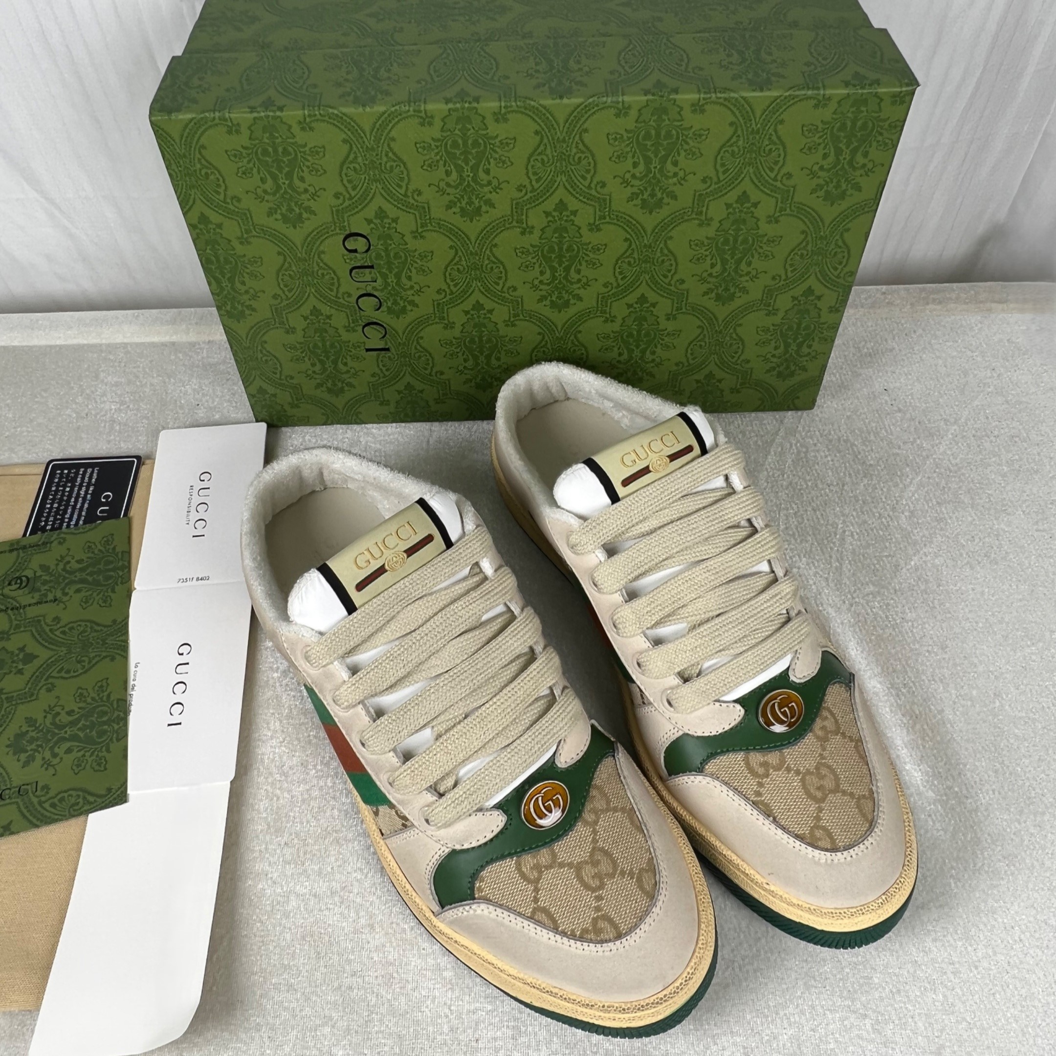 Gvc*1 Screener Mule Beige For Women 836063 FAEPQ 9641