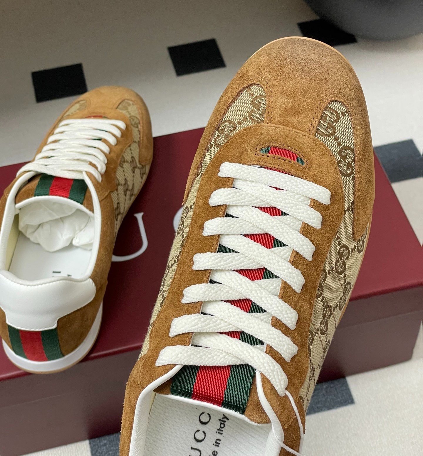 Gvc*1 Shift Sneaker Beige/Brown For Men 857018 AAF1X 2750