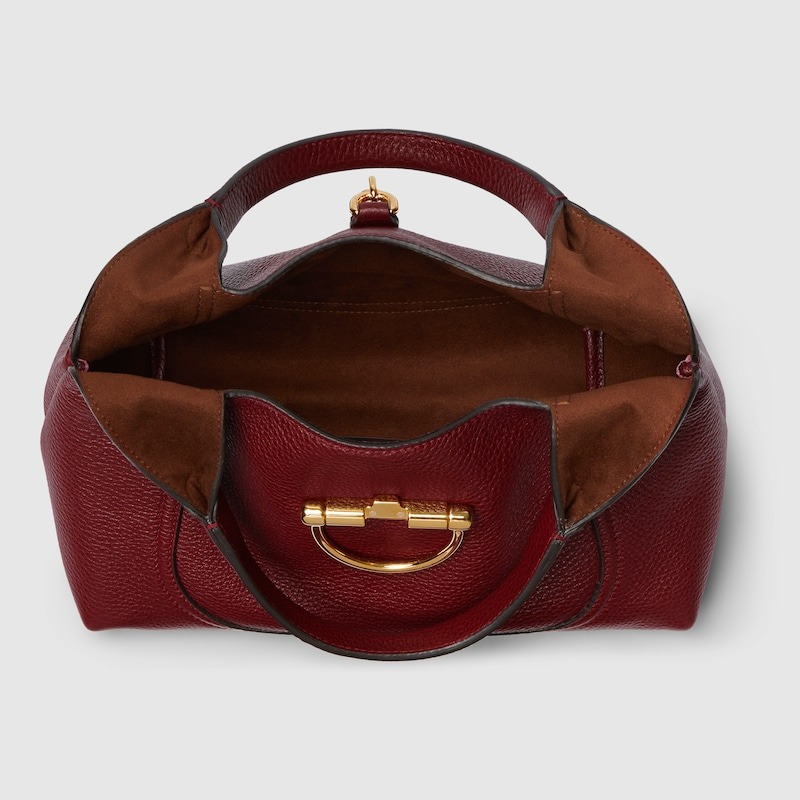 Gvc*1 Softbit Medium Top Handle Bag Rosso Ancora Red For Women 10.8in/27cm ‎837467 AAEAO 6207