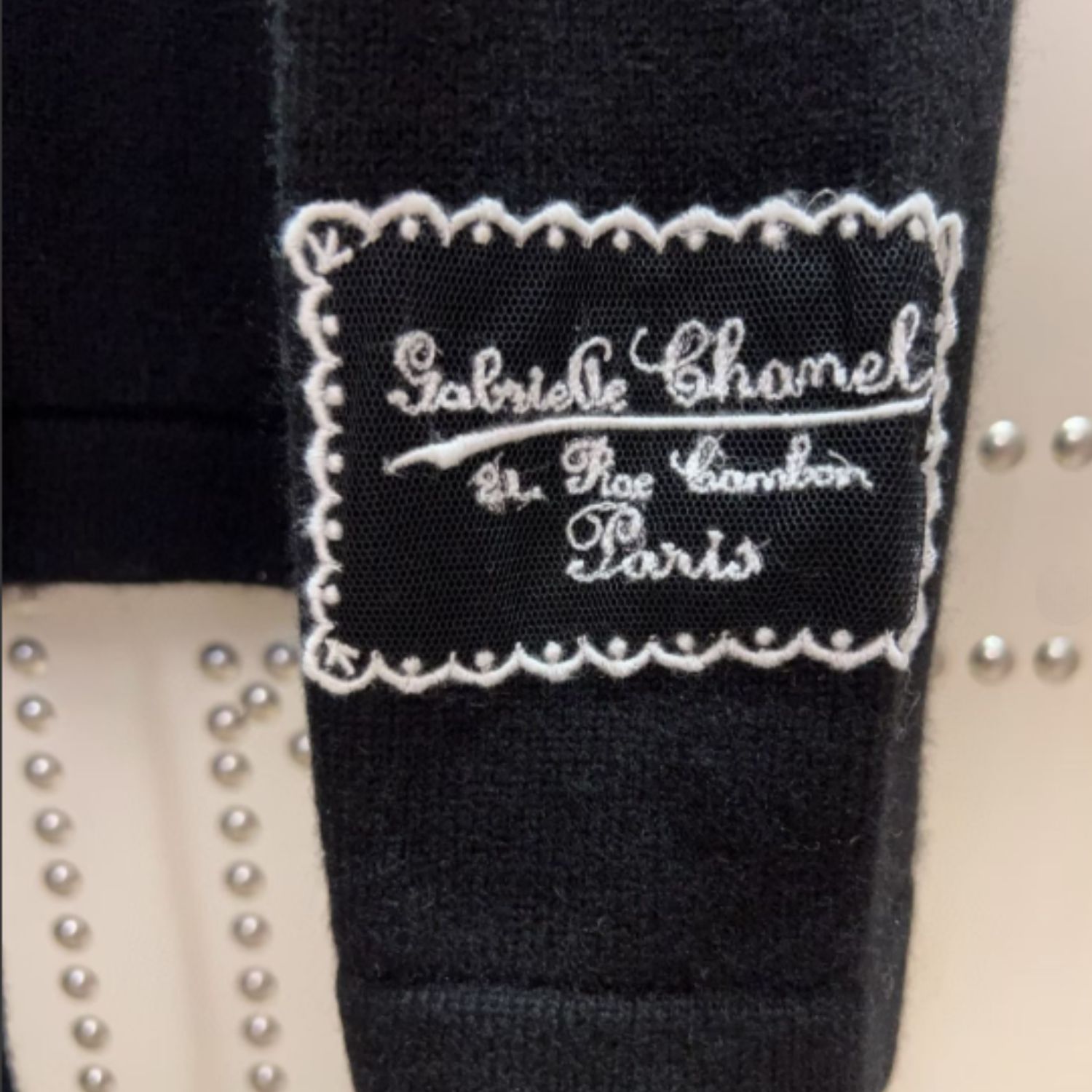 Ch**el Belted Jacket With Signature Buttons Black For Women