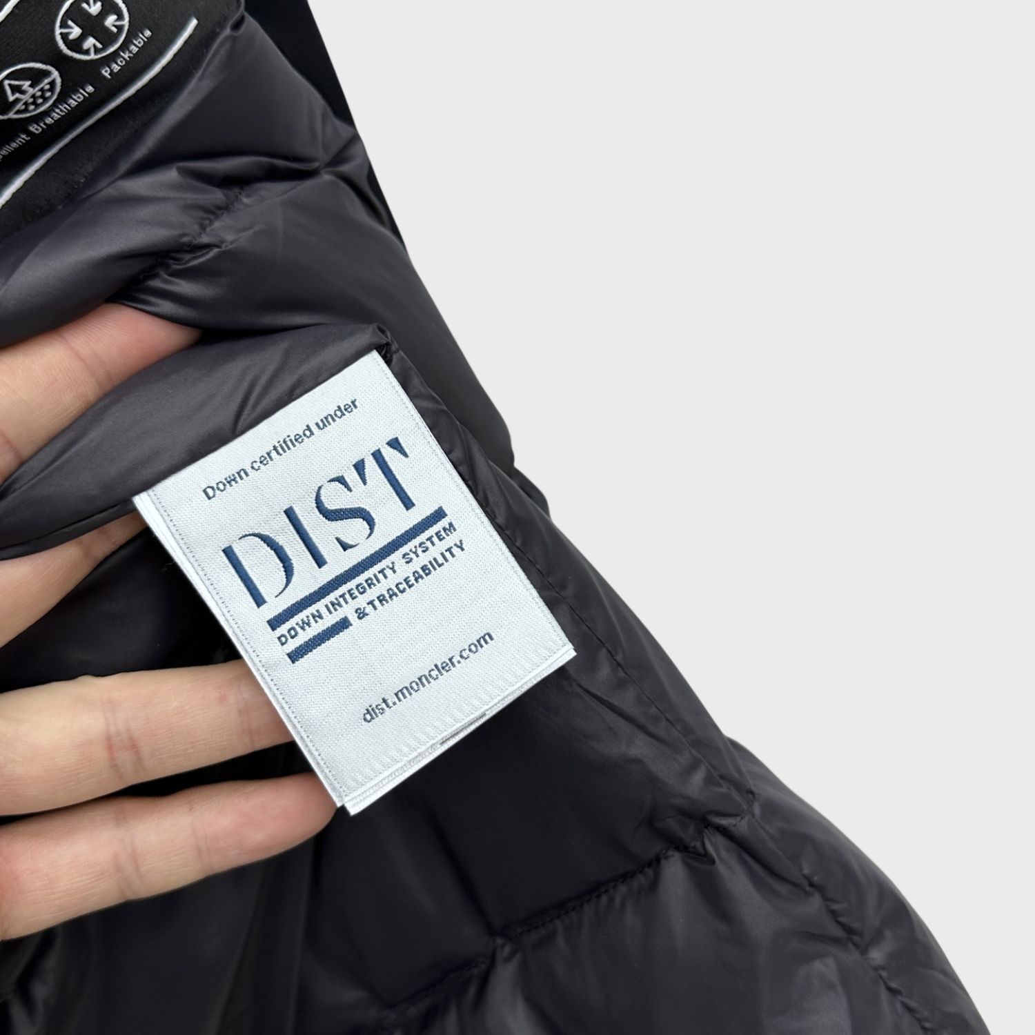 Moncler Technical Hooded Jacket Black For Men