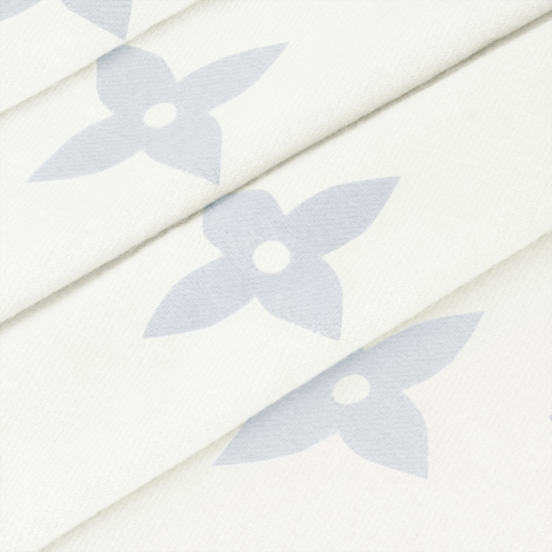 L0vis Vvtt0n Reykjavik Scarf Light Grey For Women 74.8in/190cm M90838