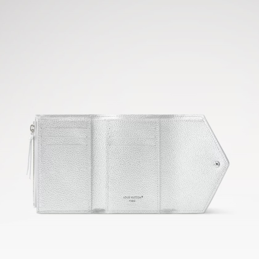 L0vis Vvtt0n Victorine Wallet Silver For Women 4.7in/12cm M26896